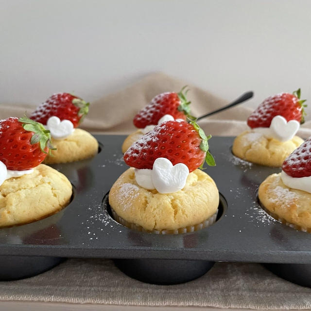 まるでチーズケーキみたいなマフィン♡【チーズケーキマフィン】