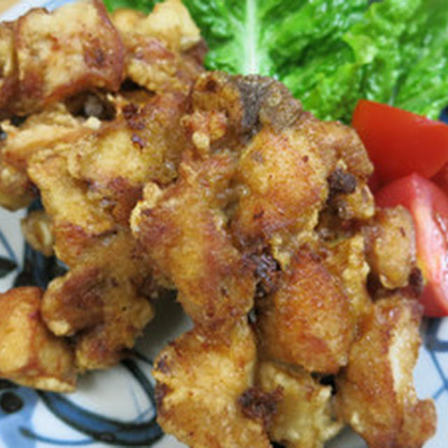 鶏肉とエリンギのかき揚げ