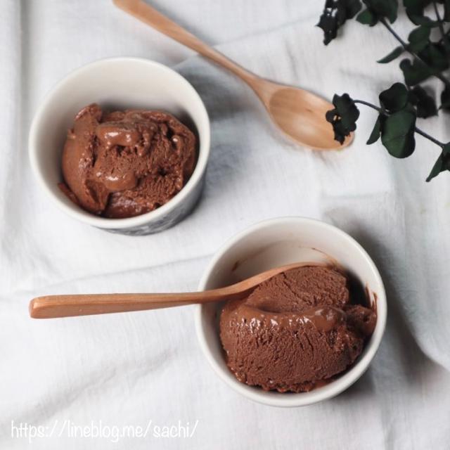 材料はたったの4つ！うちにある食材でできる簡単濃厚チョコレートアイス#michill