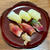 お昼は頑張って野菜寿司！