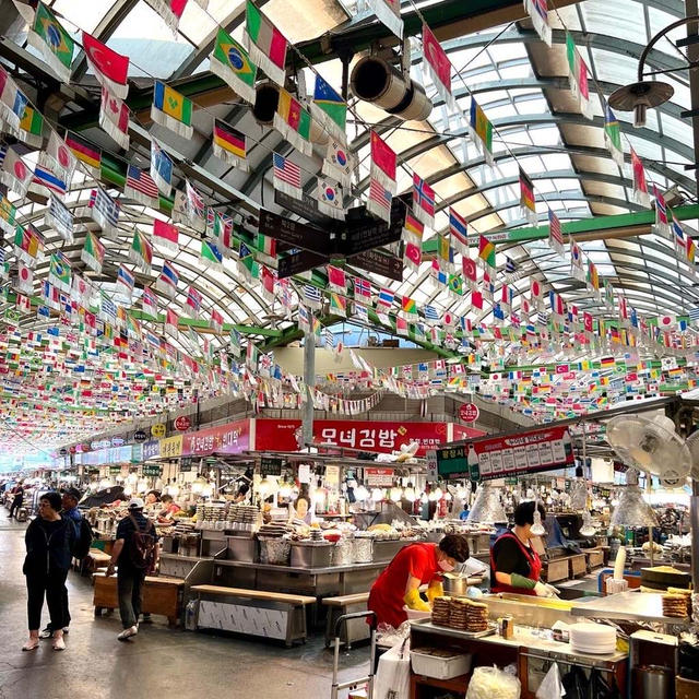 初めての韓国旅行♪ 広蔵市場と北村韓屋村
