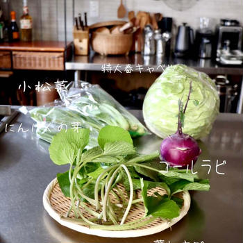 キッチンとお花と今日の収穫と　　#GW 丹波篠山の旅