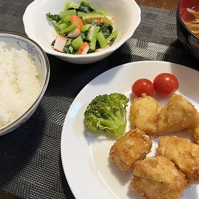 記念日忘れてました💦＆唐揚げ～