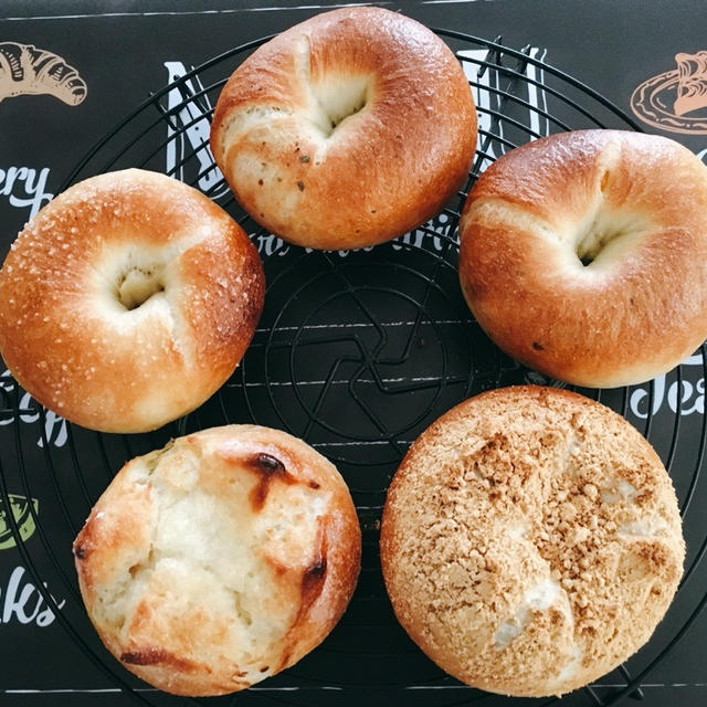 明日からのランチにベーグル