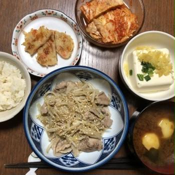 先週の晩ご飯　3/6〜3/12
