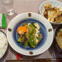 牡蠣と青梗菜のうま煮＆麻婆豆腐
