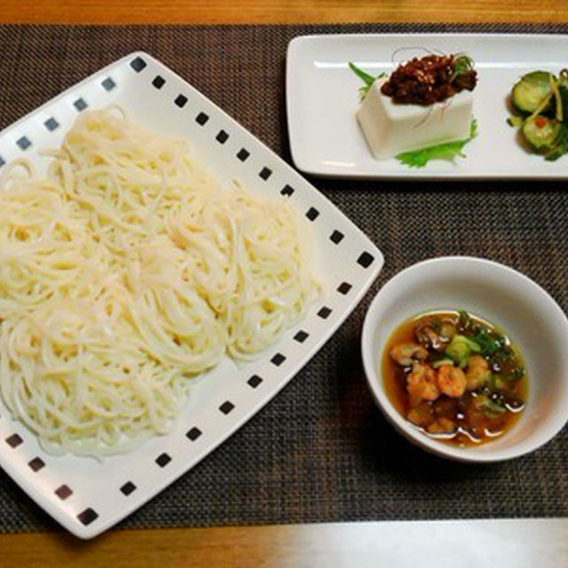 お取り寄せした半田素麺☆てまひまかけて作ったおいしい麺つゆ♪☆♪☆♪