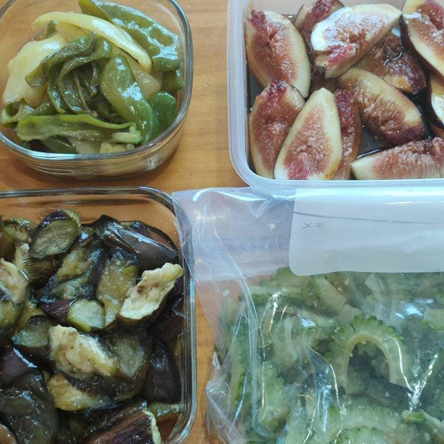夏野菜をひたすら調理した日曜日