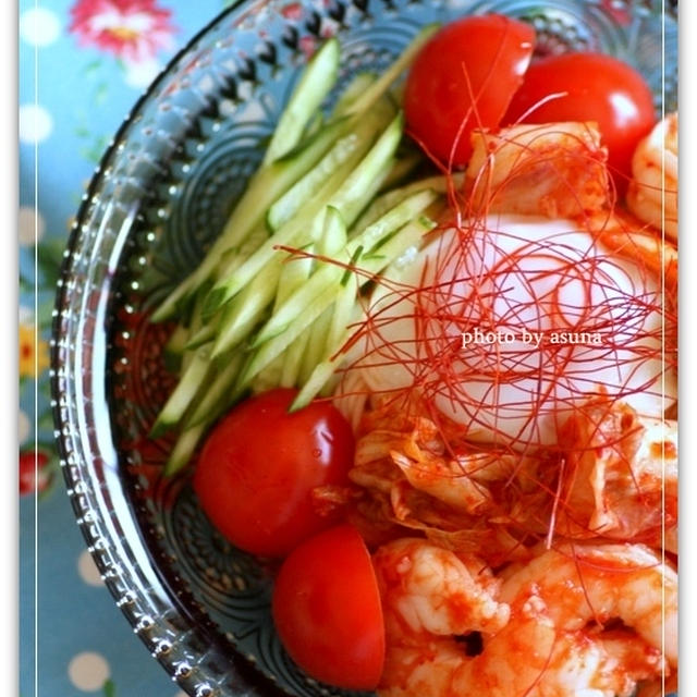 トマト＆キムチ素麺