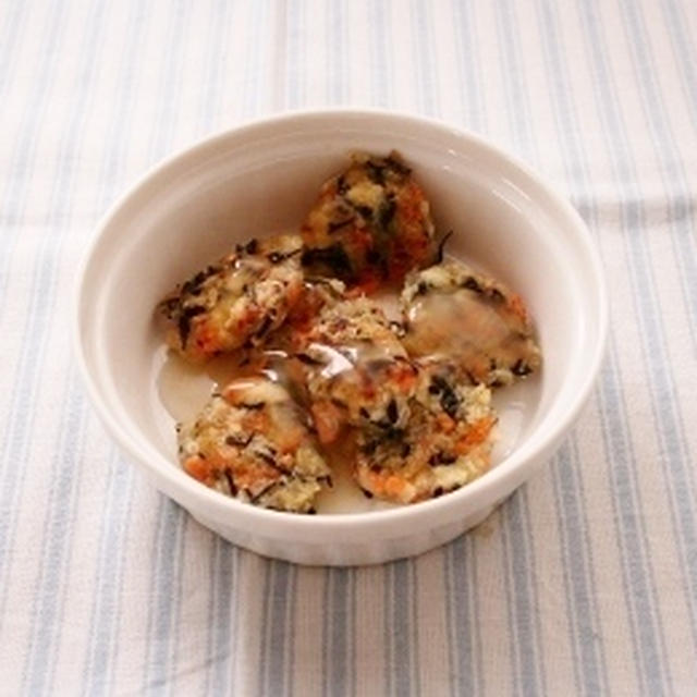 レシピブログ連載☆離乳食レシピ☆「豆腐とじゃがいもの焼きがんも」更新のお知らせ♪