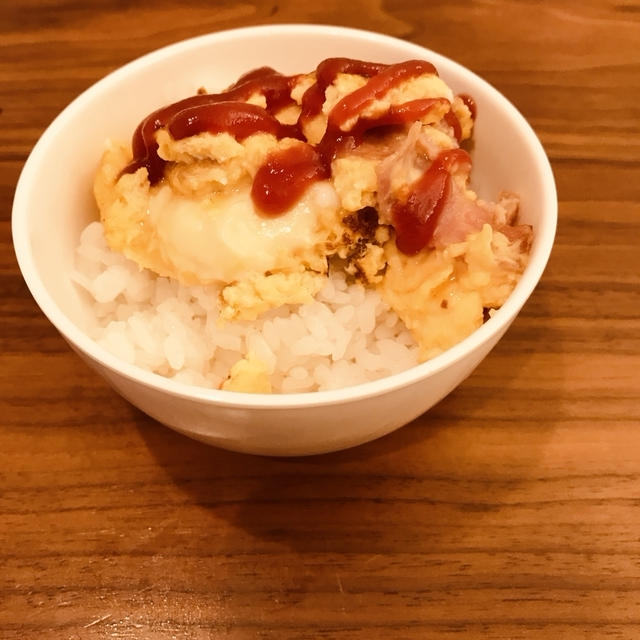 12/17 ベーコンチーズエッグ