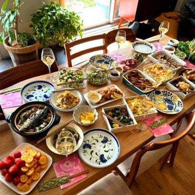 実家で持ち寄りパーティをした話＊めちゃめちゃ美味しかった料理の紹介