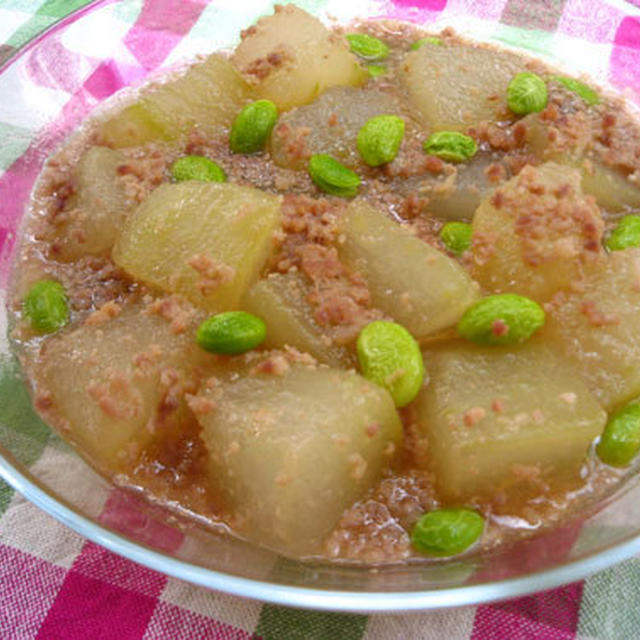 冬瓜のそぼろ煮