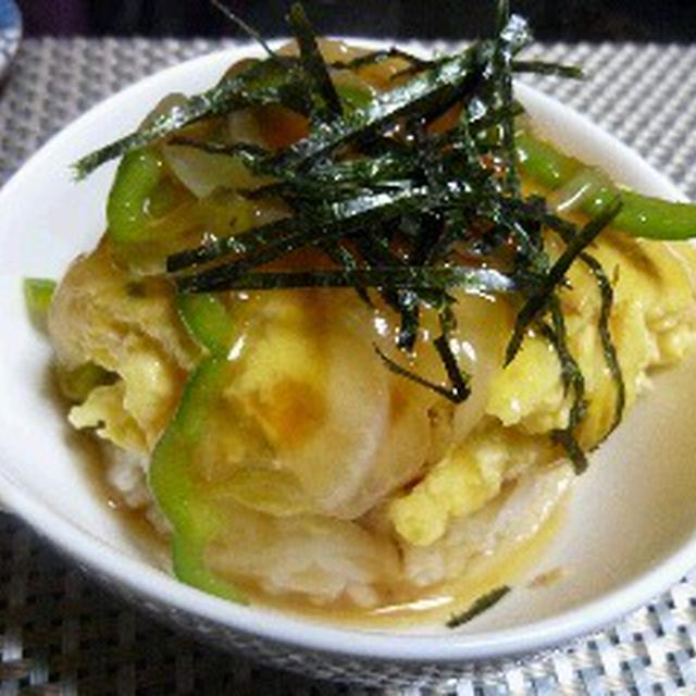 夕飯適当術３　天津飯