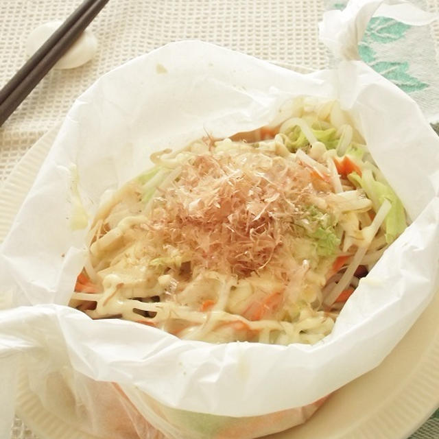 野菜２００ｇ以上摂れちゃう包み蒸し