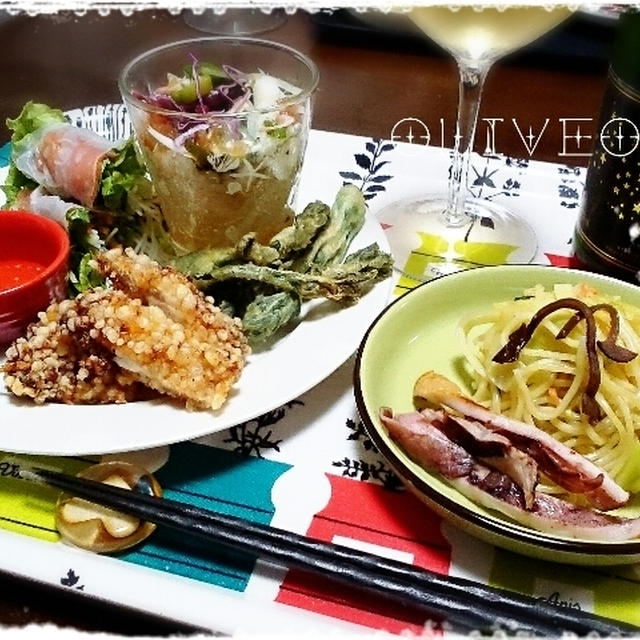 2週連続6連勤にもう限界・・・＞＜；・・・のおうちご飯。