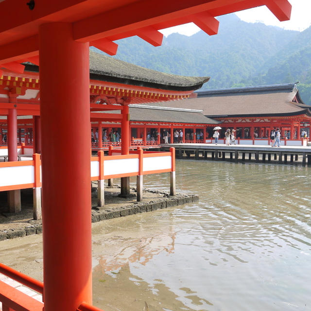 広島～神戸弾丸ツアー、1日目「宮島・厳島神社、原爆ドーム、小鰯料理」