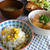 とうもろこしご飯/明太あんかけ豆腐
