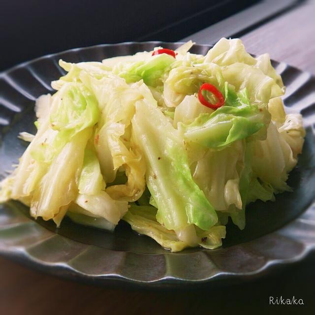アンチョビキャベツ