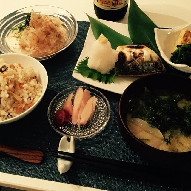さばの塩焼きとか