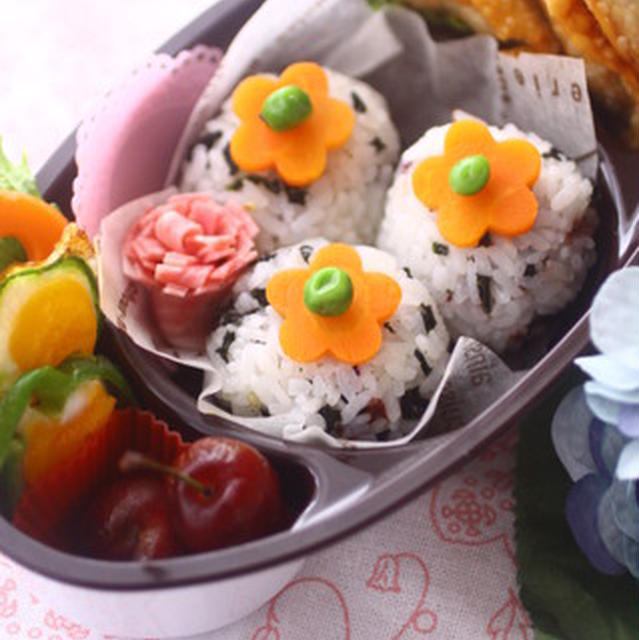かわいいお弁当　簡単でっせ。　