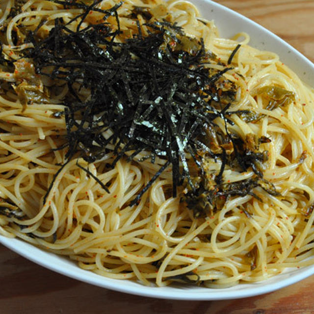 高菜パスタ