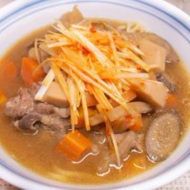 辛ねぎ豚汁ラーメン