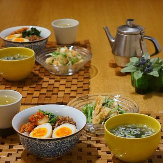 何度もリピする韓国風そぼろ丼