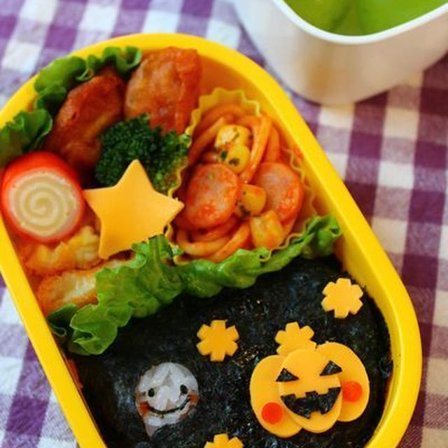 キャラ弁**ジャック・オ・ランタン