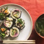 節分食綴り：オイルサーディンの巻き寿司