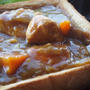 パンごと器ごと食べようカレー☆ご飯がなくても