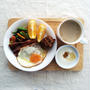 6月11日の朝ごはん。調理時間7分