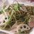 ☆週末ブランチ：水菜とレンコンの茶そば de 塩焼きそば☆