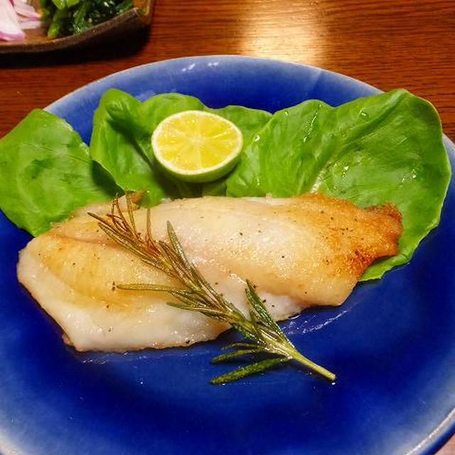 タカノハダイムニエル