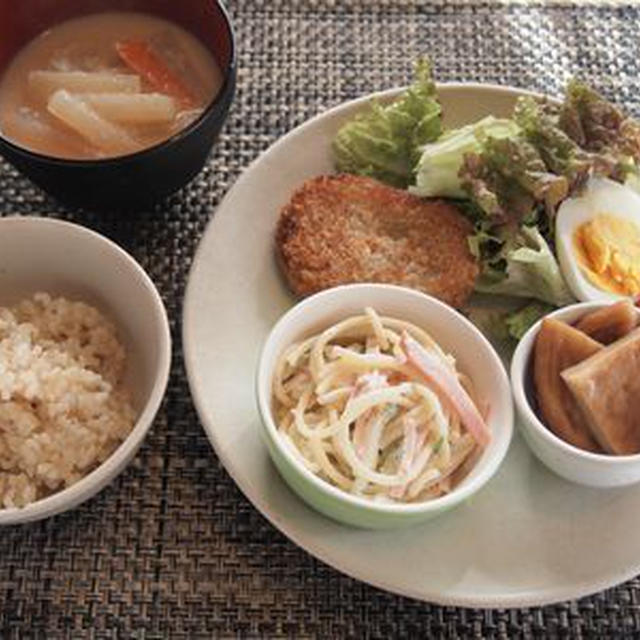 昨日のお昼ごはんは玄米