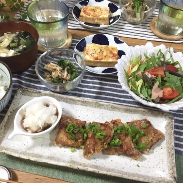 試合後の晩ごはん♪…いよいよきたか？！