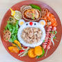 ワンプレート朝ごはん「くまさんの麻婆豆腐丼」