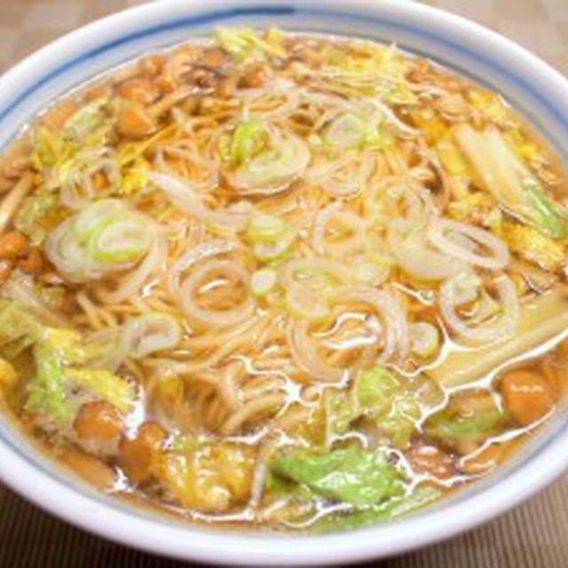 【とろみが滋味】なめこピンクマラーメン