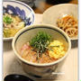 鯛の手こね寿司と小さなおかず３種