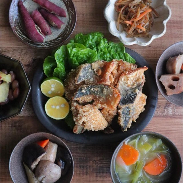 鯖の竜田揚げ