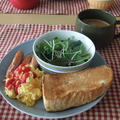 厚切り食パンで朝ごはんプレート by 森崎 繭香さん