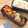 【#高校生弁当】鶏肉とパプリカのカレーケチャ弁当♪