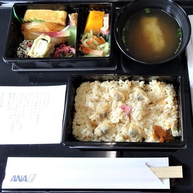 ANAプレミアムクラスの機内食★石垣⇒那覇便：昼食★