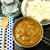 シェラカップで、キノコのキーマカレー
