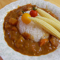 GABANチリパウダーでスパイシーカレー　2013/7/24（水）