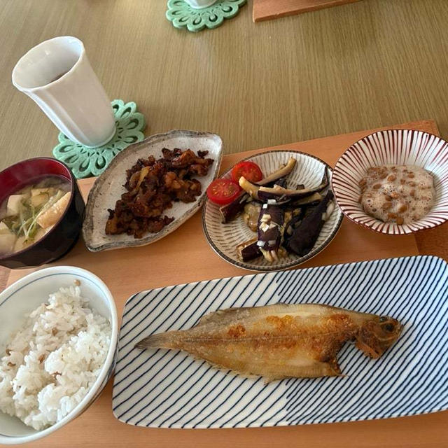 半額商品で手抜き晩御飯
