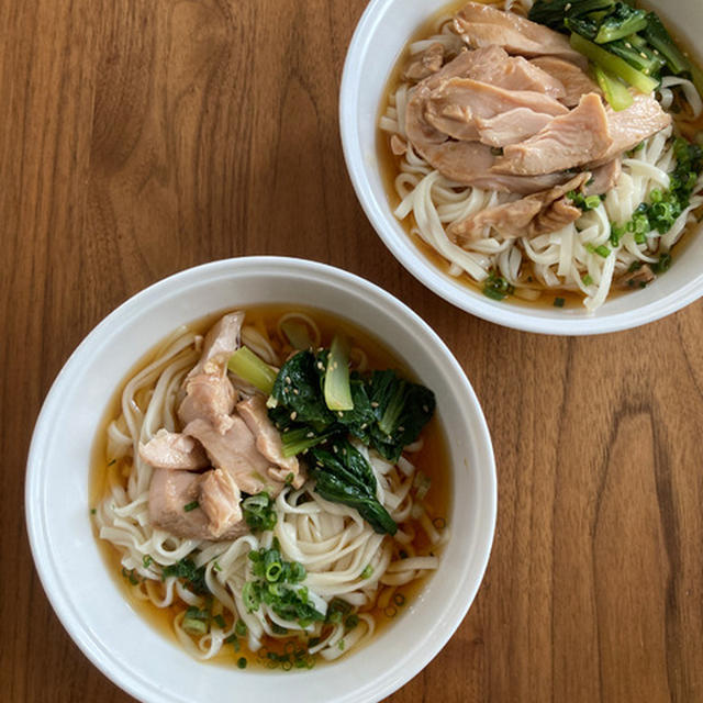 お急ぎぶっかけうどん。（作り置きのっけ）