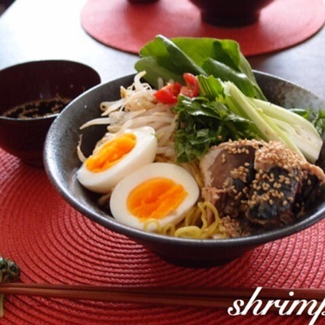 ボリューム満点♡ざるラーメン