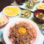 今週の１週間献立！　&　子供大好き！鶏そぼろ丼　de　夕食。
