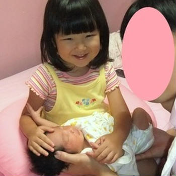 無事に次女を出産しました♪